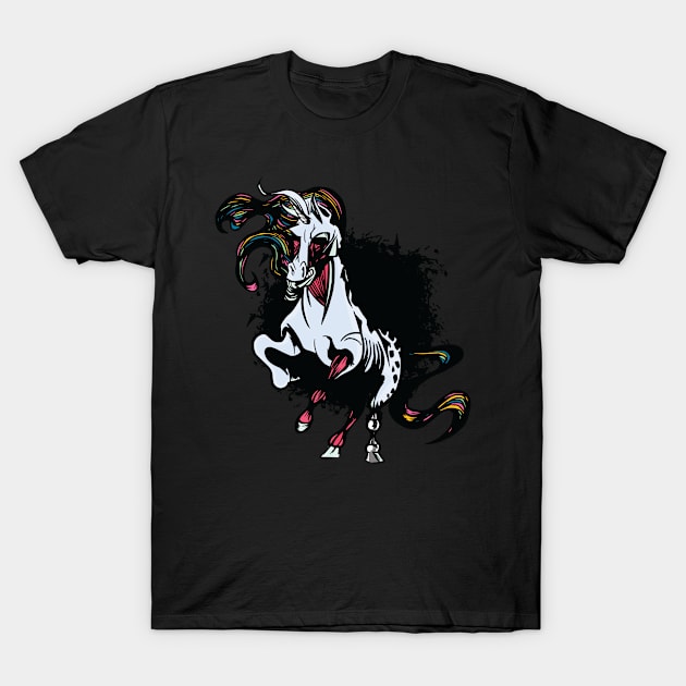 Dark Unicorn T-Shirt by rueckemashirt